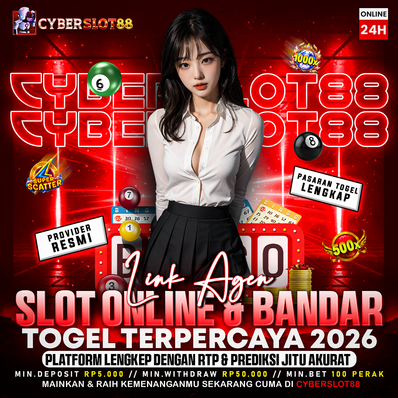 Cyberslot88 ~ Regis Link Slot Gacor & Togel Toto Terpercaya
